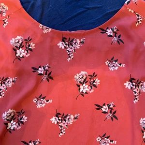 Rust color lightweight shirt